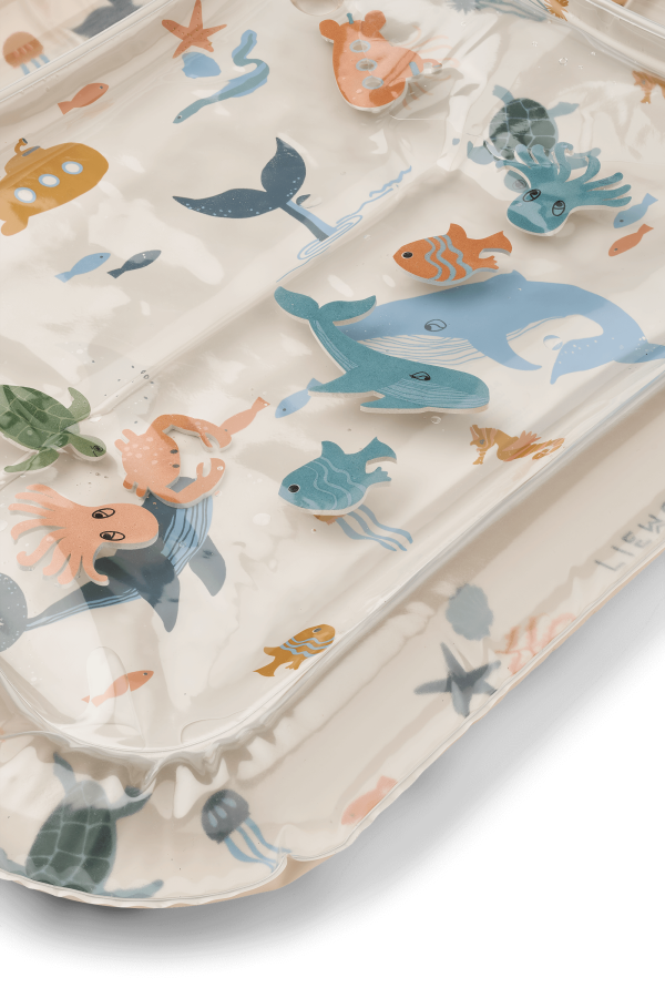 Aktywizująca mata wodna Elin - sea creature, sandy / Liewood