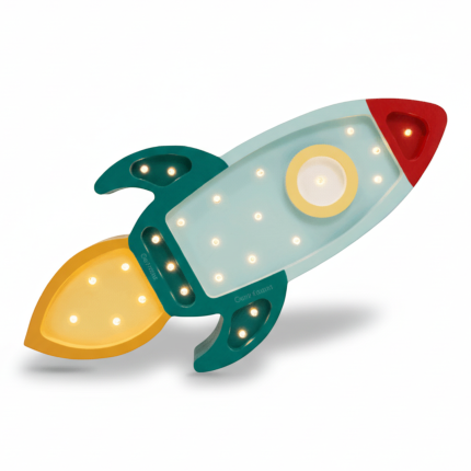 Lampa Little Lights Rakieta TEAL /Little Lights