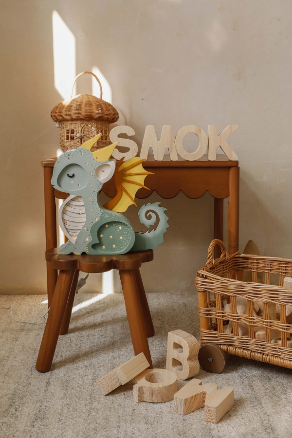 Lampa Little Lights Smok Hunter Green / Little Lights