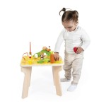 Wielofunkcyjny stolik edukacyjny drewniany Farma 12m+ / Janod