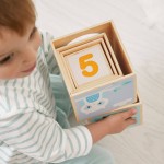 Piramida wieża drewniana 6 el. Pure 12 m+ / Janod