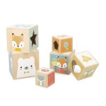 Piramida wieża drewniana 6 el. Pure 12 m+ / Janod