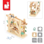 Drewniany kulodrom Rampa wyścigowa dla mrówek Sweet Cocoon 12 m+ / Janod