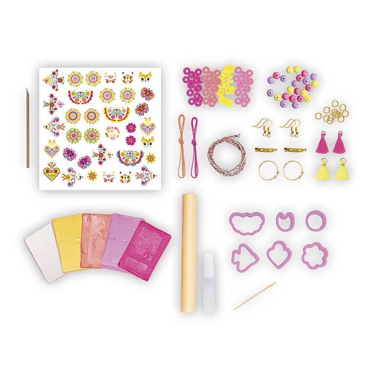 Zestaw kreatywny do tworzenia biżuterii dla przyjaciółek Klejnoty przyjaźni 8+ / Janod