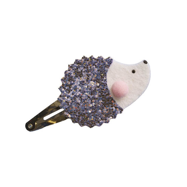 Zestaw kreatywny do tworzenia biżuterii Brokatowe spinki do włosów Leśne zwierzątka 5+ / Janod