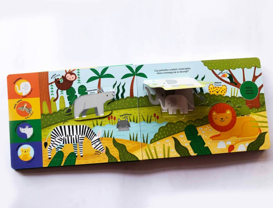 Zwierzęta. Akademia Mądrego Dziecka. Znajdź, otwórz, zobacz / HarperCollins