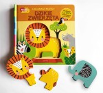 Dzikie zwierzęta. Akademia Mądrego Dziecka. Układam puzzle / HarperCollins