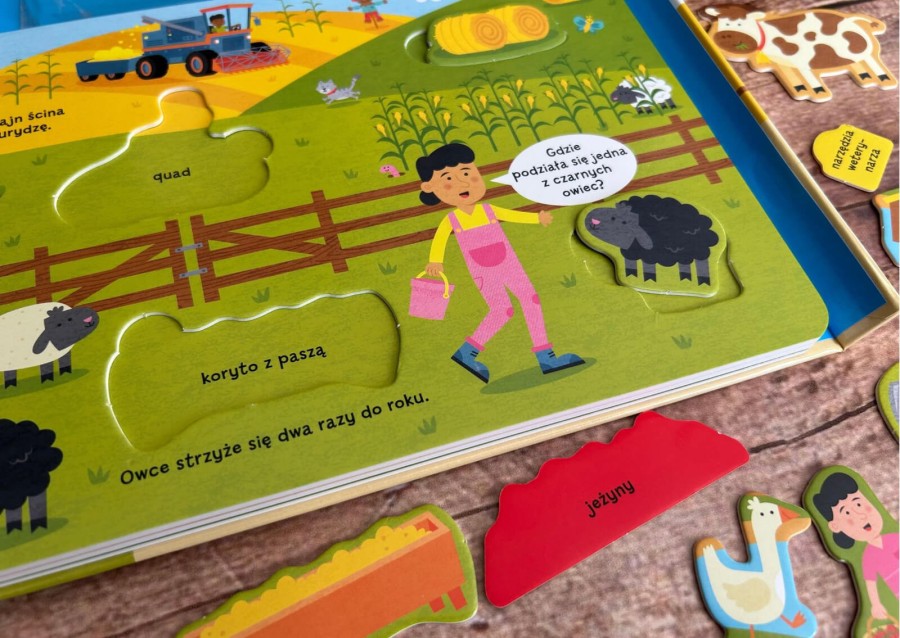 Życie na wsi. Akademia Mądrego Dziecka. Uczymy się i bawimy / HarperCollins