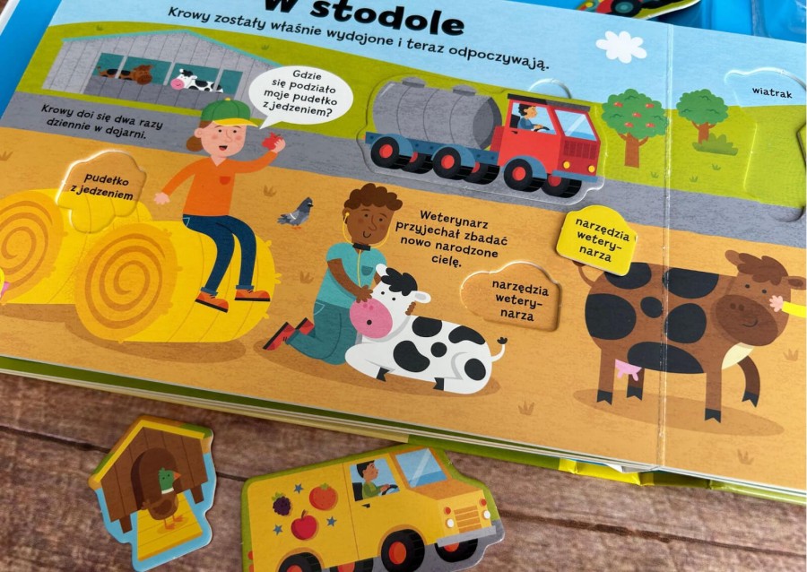 Życie na wsi. Akademia Mądrego Dziecka. Uczymy się i bawimy / HarperCollins