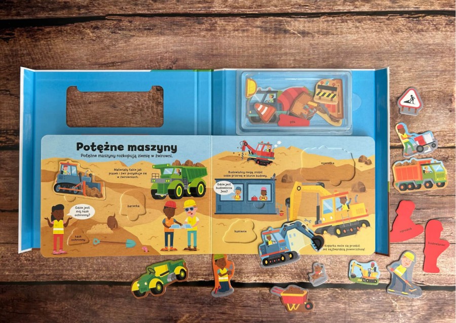 Na budowie. Akademia Mądrego Dziecka. Uczymy się i bawimy / HarperCollins