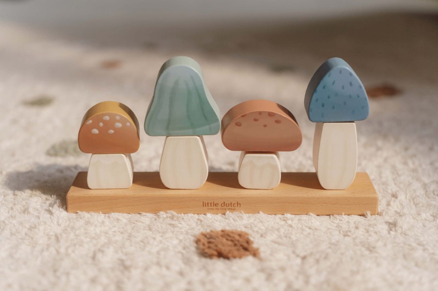 Układanka grzybki Forest Friends FSC / Little Dutch