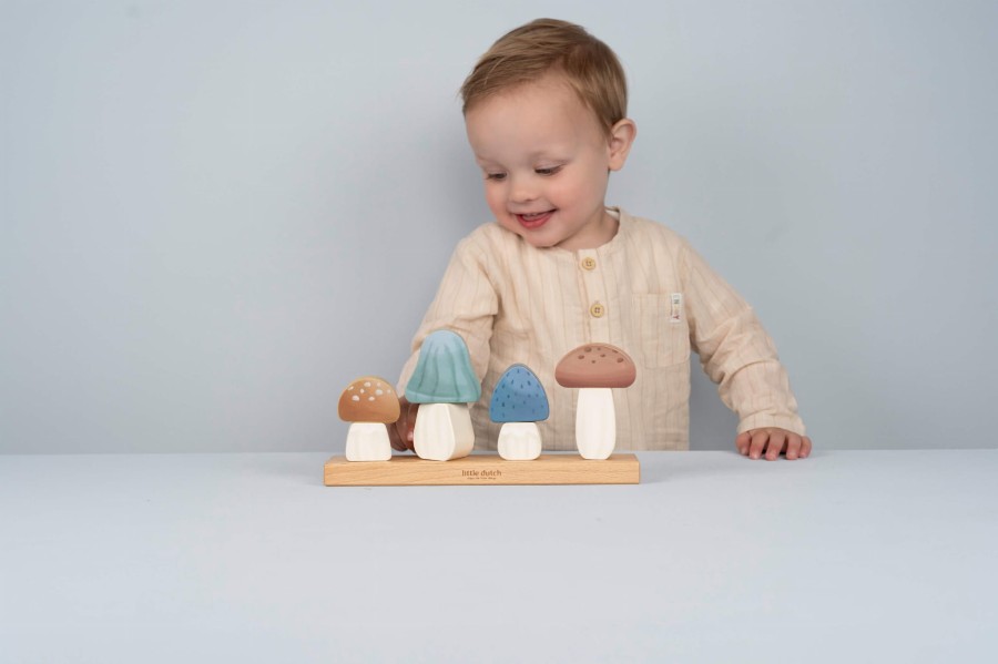 Układanka grzybki Forest Friends FSC / Little Dutch