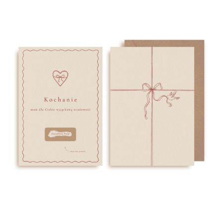 Kartka zdrapka – Zostaniesz Tatą / Mommy Planner