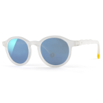 Okulary Oval Jellyfish White Polarized 3-5 / Olivio & Co