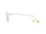 Okulary Oval Jellyfish White Polarized 3-5 / Olivio & Co