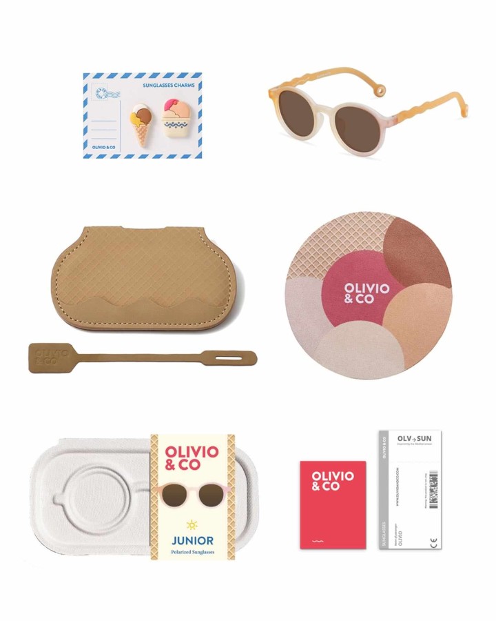 Okulary Oval Waffle Special Polarized 5-10 / Olivio & Co