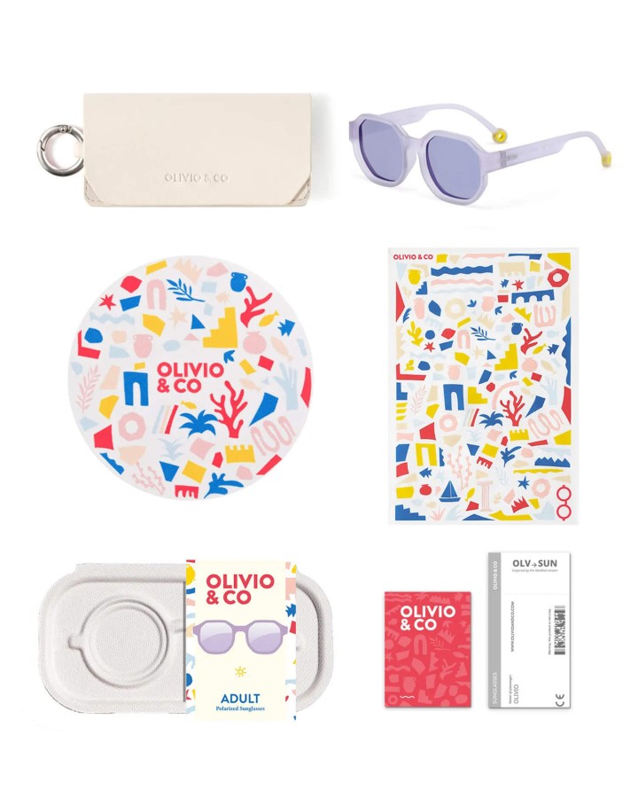 Okulary Creative D Shell Purple Polarized 10+ / Olivio & Co