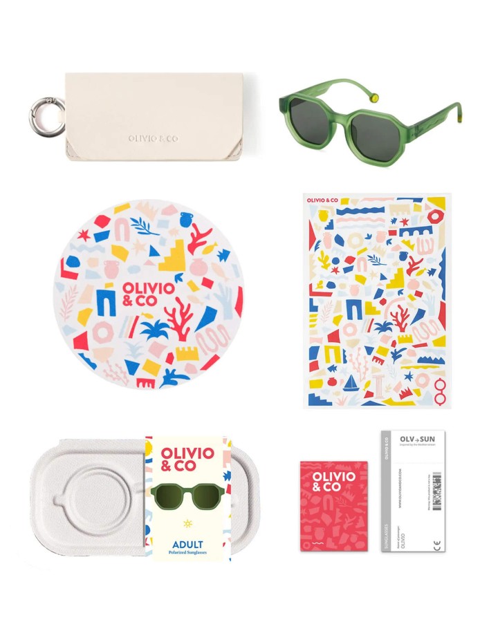 Okulary Creative D Olive Green Polarized 10+ / Olivio & Co