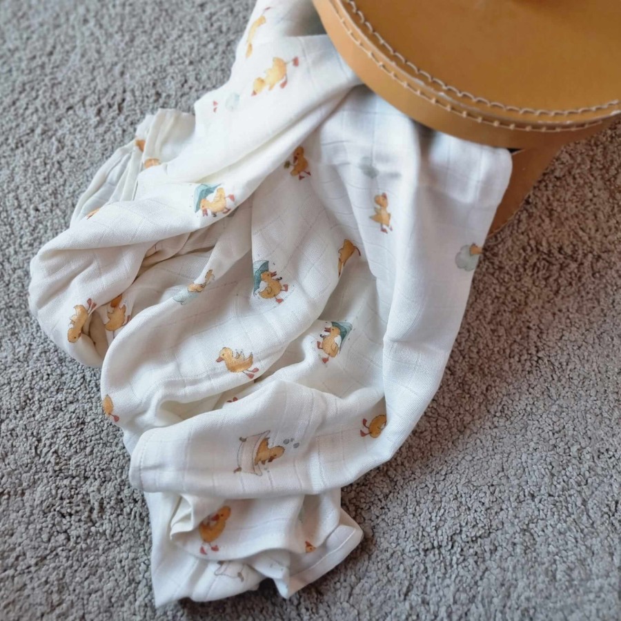 Otulacz kocyk bambusowy BIRDS / Layette