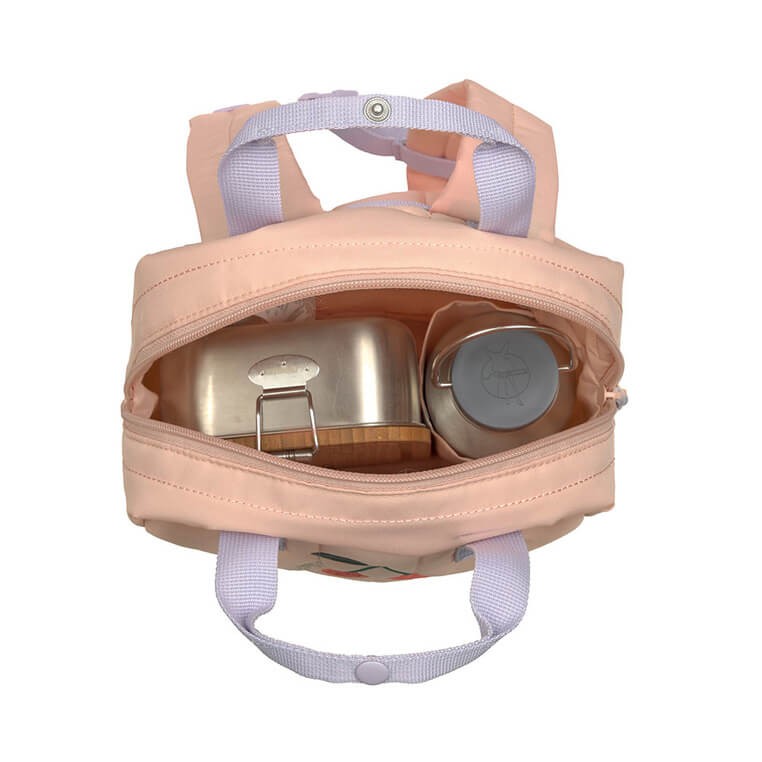 Plecak mini kwadratowy Little Gang Cherry peach / Lassig