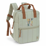 Plecak mini kwadratowy Little Gang Light khaki / Lassig