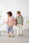 Plecak mini kwadratowy Little Gang Light khaki / Lassig