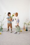 Plecak mini kwadratowy Little Gang Light khaki / Lassig