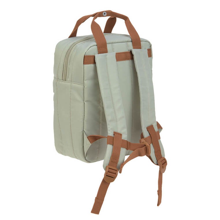 Plecak mini kwadratowy Little Gang Light khaki / Lassig