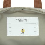 Plecak mini kwadratowy Little Gang Light khaki / Lassig
