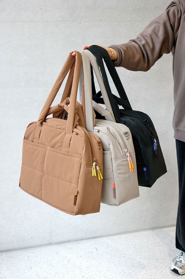 Torba dla mam z akcesoriami Everyday beige / Lassig Green Label