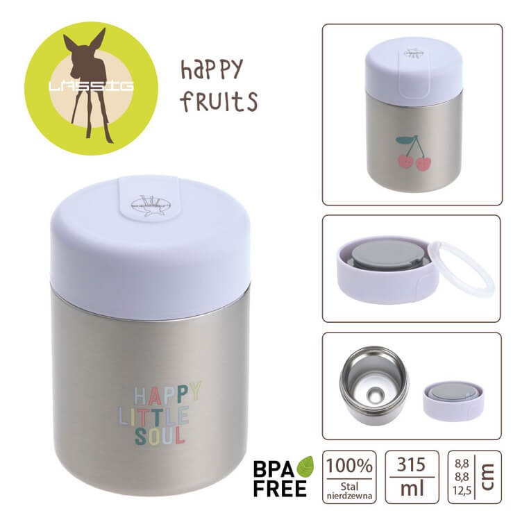 Pojemnik - termos obiadowy 315 ml Happy Fruits Cherry / Lassig