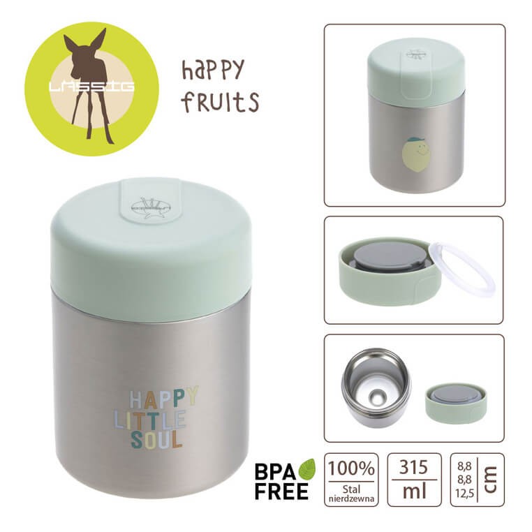 Pojemnik - termos obiadowy 315 ml Happy Fruits Lemon / Lassig