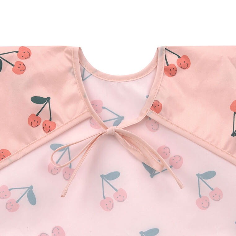 Zestaw śliniaków z długim rękawem 2szt. 6m+ Happy Fruits Cherry / Lassig