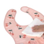 Zestaw śliniaków wodoodpornych 2szt. 6m+ Happy Fruits Cherry / Lassig