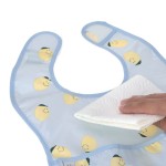 Zestaw śliniaków wodoodpornych 2szt. 6m+ Happy Fruits Lemon / Lassig