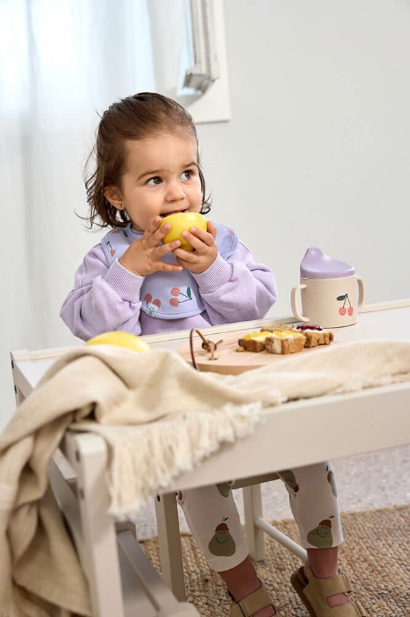 Zestaw śliniaków bawełnianych 5szt. 3m+ Happy Fruits Cherry / Lassig