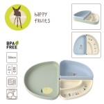 Zestaw silikonowych naczyń 3 el. Happy Fruit Lemon / Lassig
