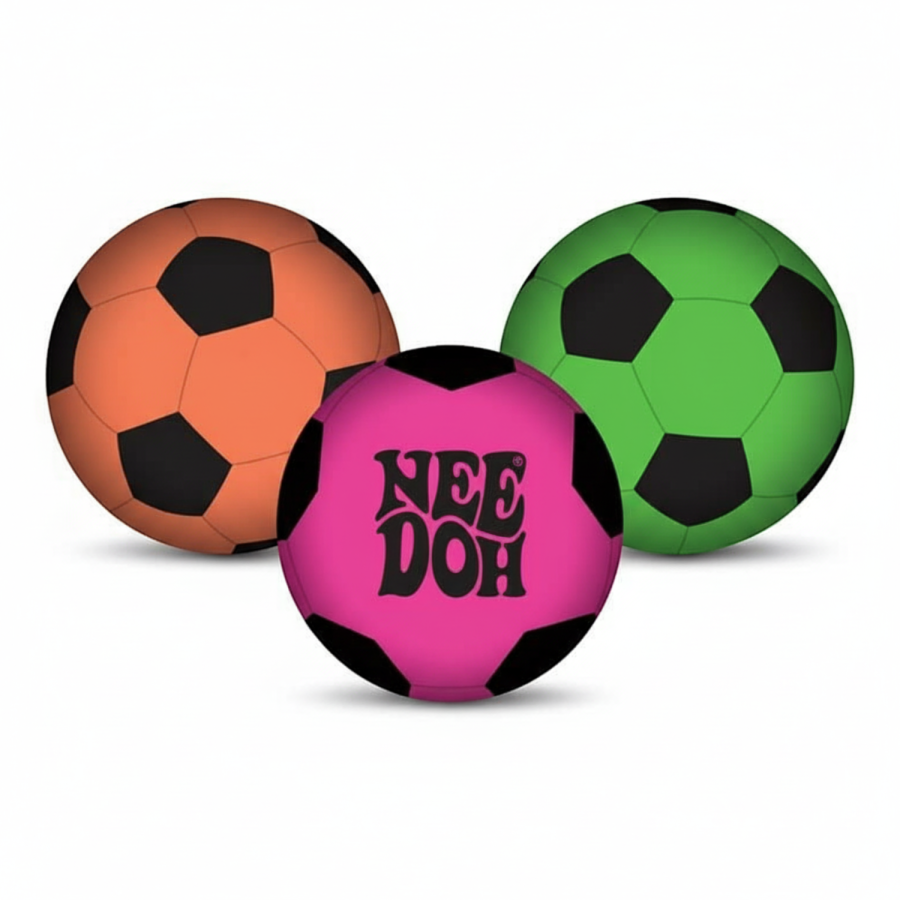 Sensoryczny gniotek Hot Shots Football NeeDoh / Schylling