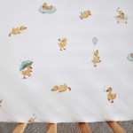 Prześcieradło do łóżeczka LUCKY DUCKY / Layette