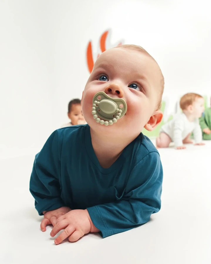 Smoczek pozycjonujący - Seaside Grass / LUU Kids