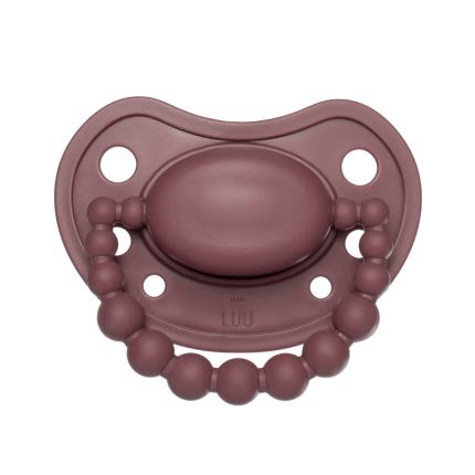 Smoczek pozycjonujący - Moroccan Pink / LUU Kids