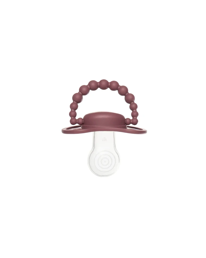Smoczek pozycjonujący - Moroccan Pink / LUU Kids