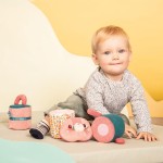 Wałek dźwiękowy 4-elementowy Kotka Jeanne 6 m+ / Lilliputiens