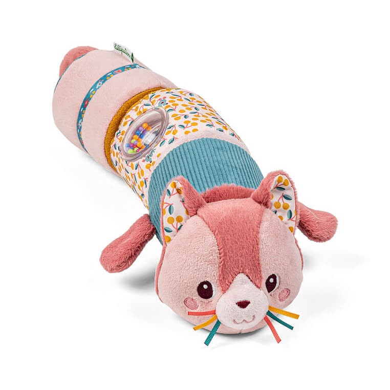 Wałek dźwiękowy 4-elementowy Kotka Jeanne 6 m+ / Lilliputiens