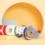 Wałek dźwiękowy 4-elementowy Piesek Jules 6 m+ / Lilliputiens