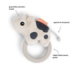 Grzechotka z gryzakiem Krówka Dotti Sand / Done by Deer