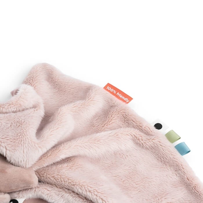 Kocyk przytulanka dla niemowlaka Świnka Pigee Powder / Done by Deer