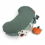 Poduszka do zabawy na brzuszku Tiny farm Green / Done by Deer