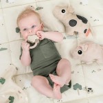 Przytulanka maskotka Krówka Dotti Sand 25cm / Done by Deer