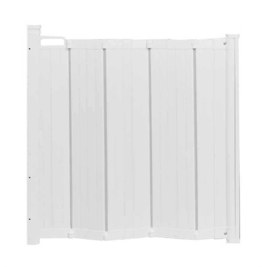 BabyDan Bramka ochronna ALMA, składana automatycznie - white / BabyDan